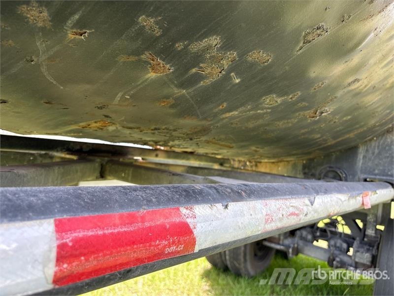 Fruehauf 28 ft T/A Frameless End Dump Trailer Bañeras