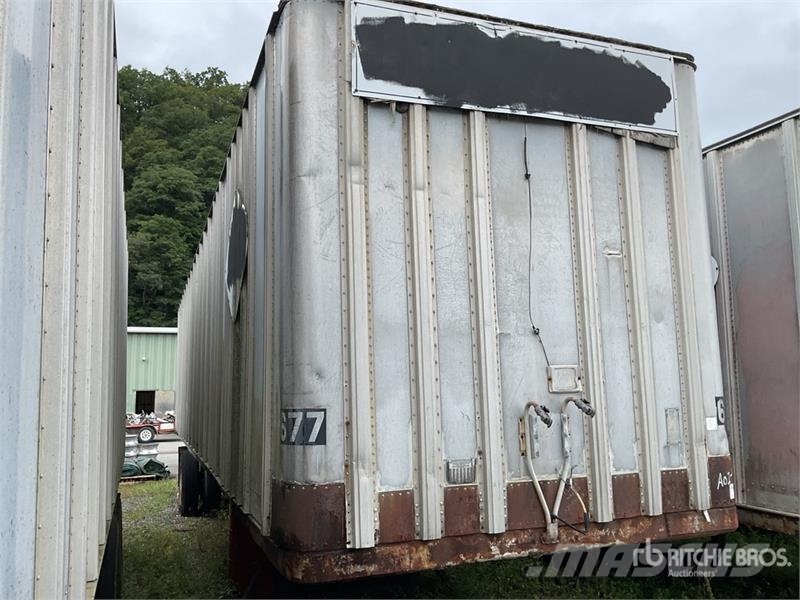 Fruehauf 40 ft T/A Van Trailer (Inoperable) Van Body Trailers