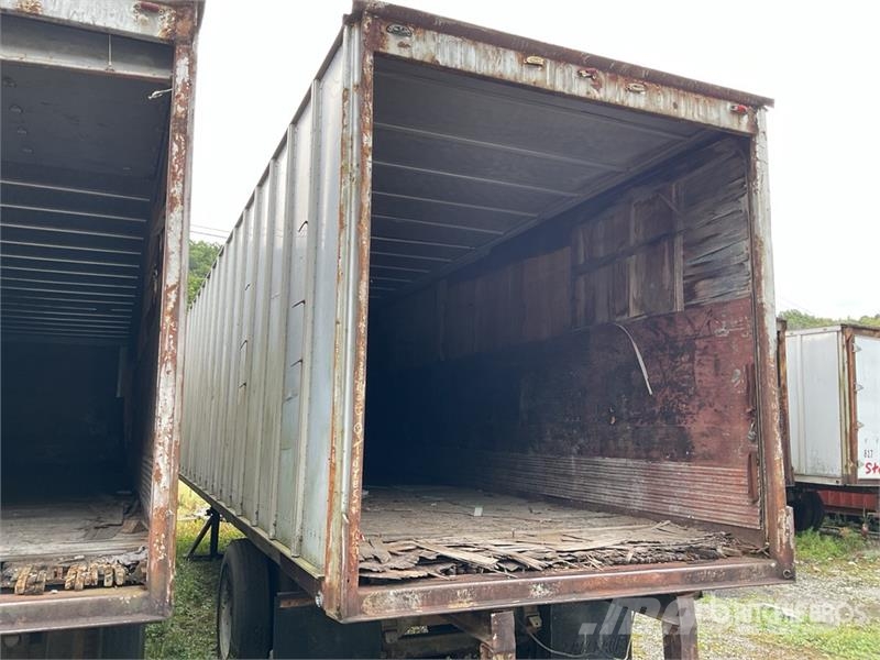 Fruehauf 40 ft T/A Van Trailer (Inoperable) Van Body Trailers