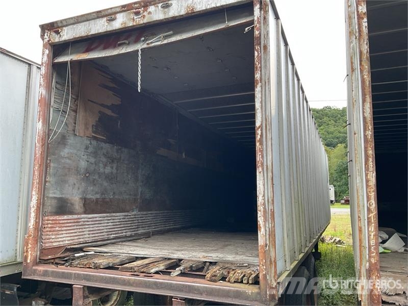 Fruehauf 40 ft T/A Van Trailer (Inoperable) Sanduk prikolice