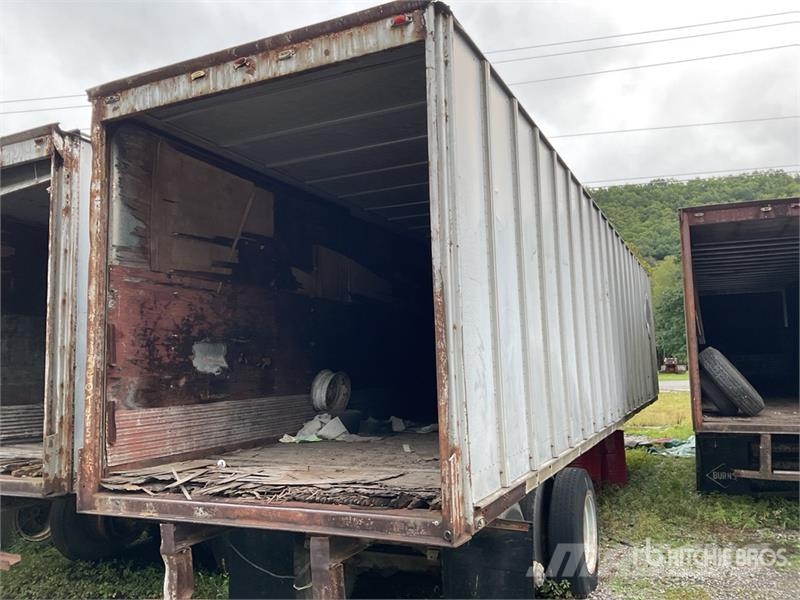 Fruehauf 40 ft T/A Van Trailer (Inoperable) Van Body Trailers