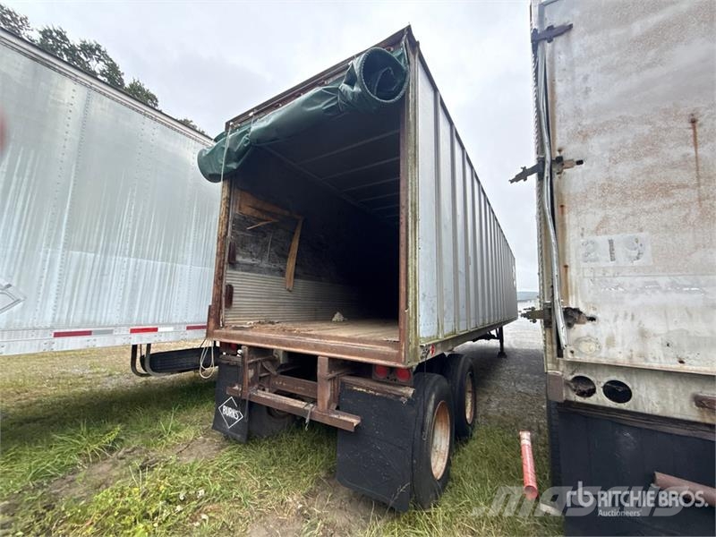 Fruehauf 40 ft x 96 in T/A 40 ft Van Trailer 박스 바디 트레일러