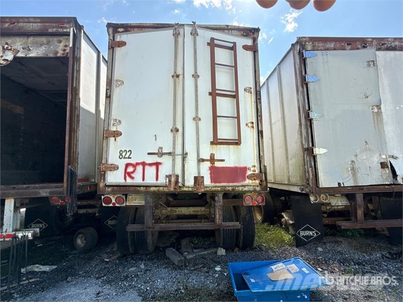 Fruehauf 40 ft x 96 in T/A 40 ft Van Trailer 箱體拖車