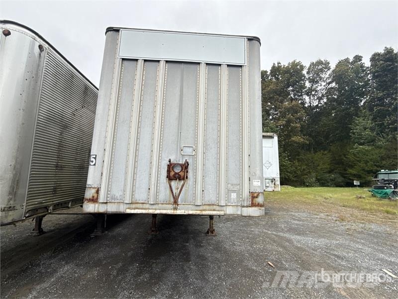 Fruehauf 40 ft x 96 in T/A 40 ft Van Trailer 박스 바디 트레일러