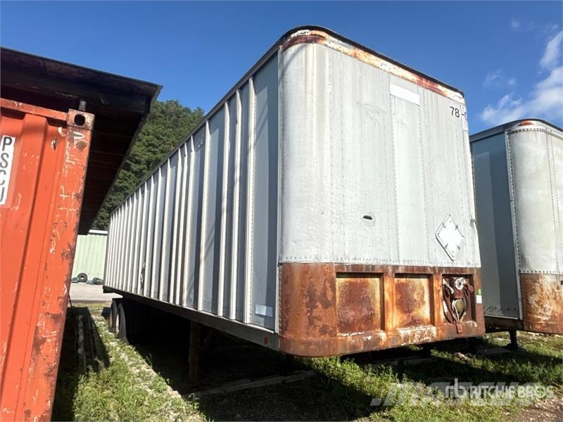 Fruehauf 40 ft x 96 in T/A Van Trailer Fast kasse