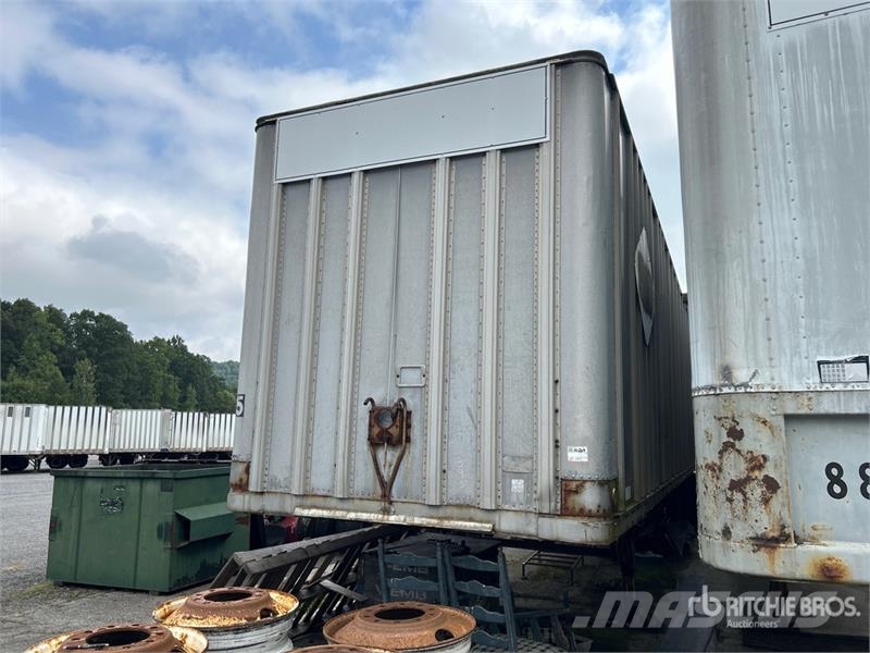 Fruehauf 40 ft x 96 in T/A 40 ft Van Trailer Box body trailers