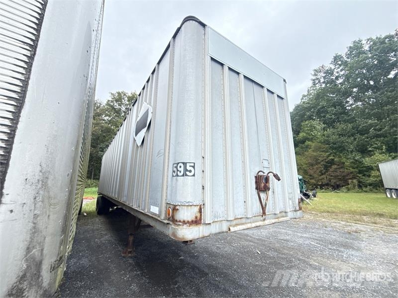 Fruehauf 40 ft x 96 in T/A 40 ft Van Trailer 박스 바디 트레일러