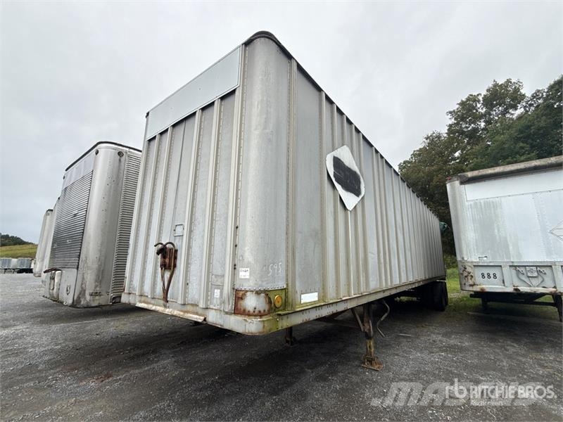 Fruehauf 40 ft x 96 in T/A 40 ft Van Trailer 박스 바디 트레일러