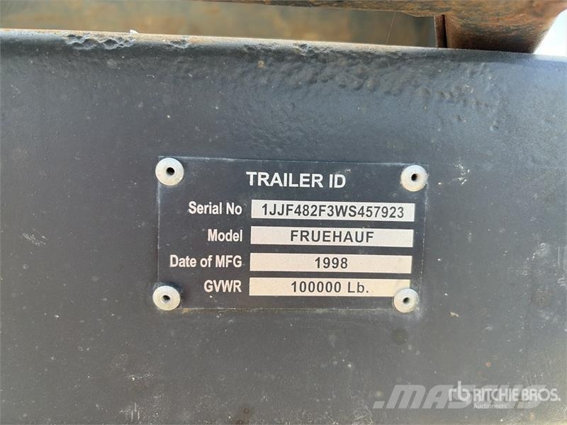 Fruehauf 48 ft T/A Flatbed Trailer Remolques de cama baja
