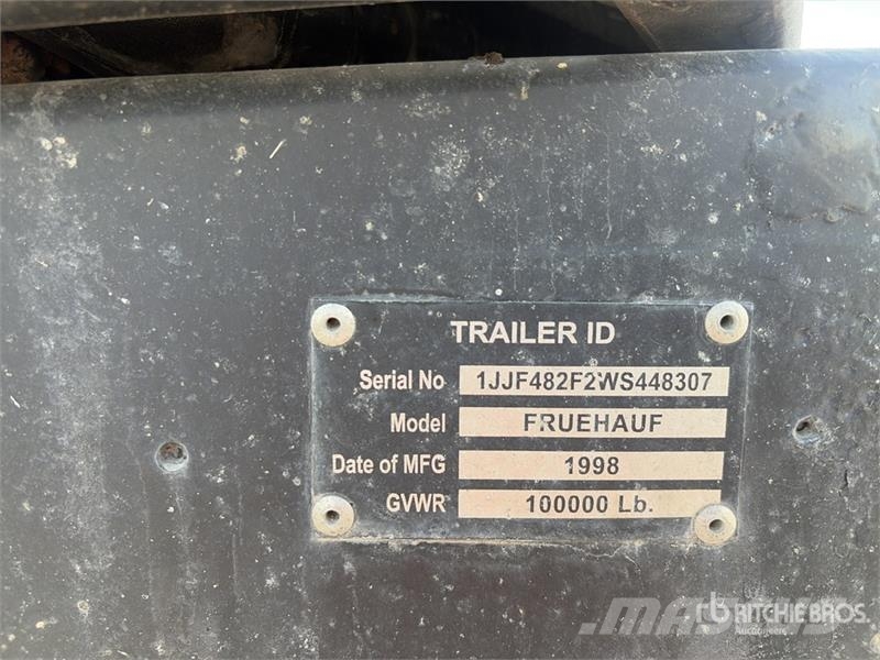 Fruehauf 48 ft T/A Flatbed Trailer Remolques de cama baja