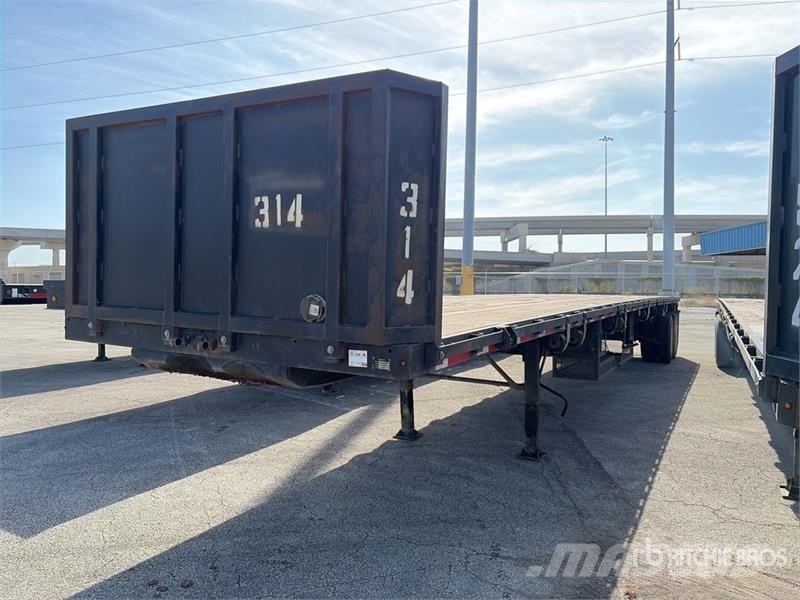 Fruehauf 48 ft T/A Flatbed Trailer Remolques de cama baja