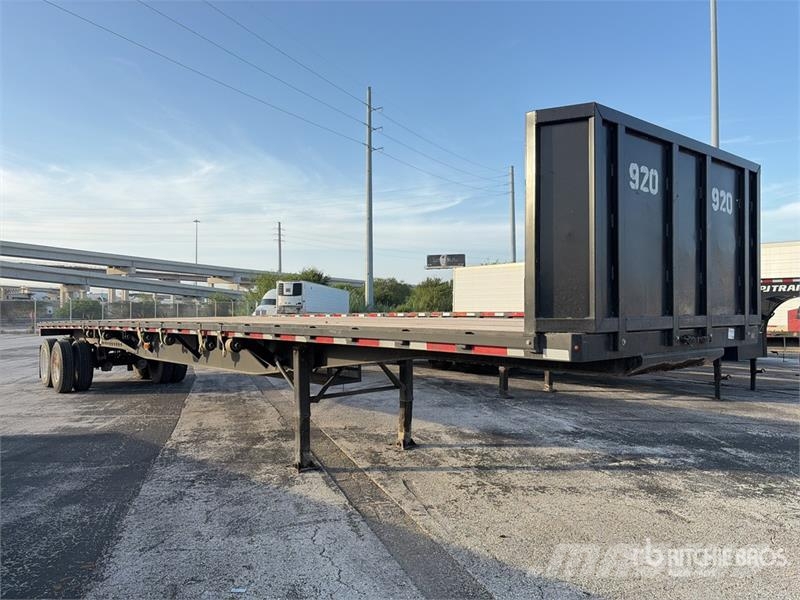 Fruehauf 48 ft T/A Flatbed Trailer Remolques de cama baja