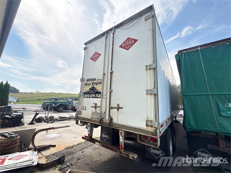 Fruehauf 48 ft x 102 in T/A Van Trailer Umpikoriperävaunut