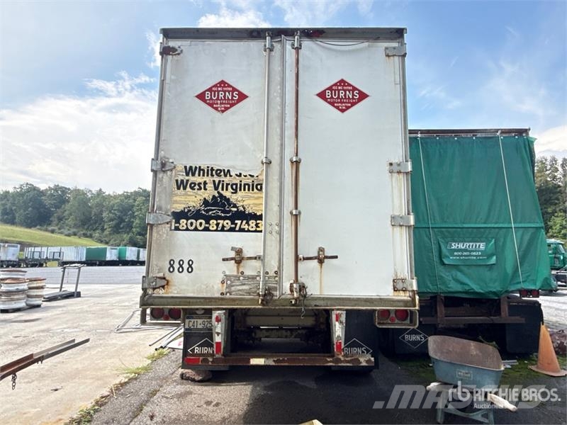 Fruehauf 48 ft x 102 in T/A Van Trailer Umpikoriperävaunut