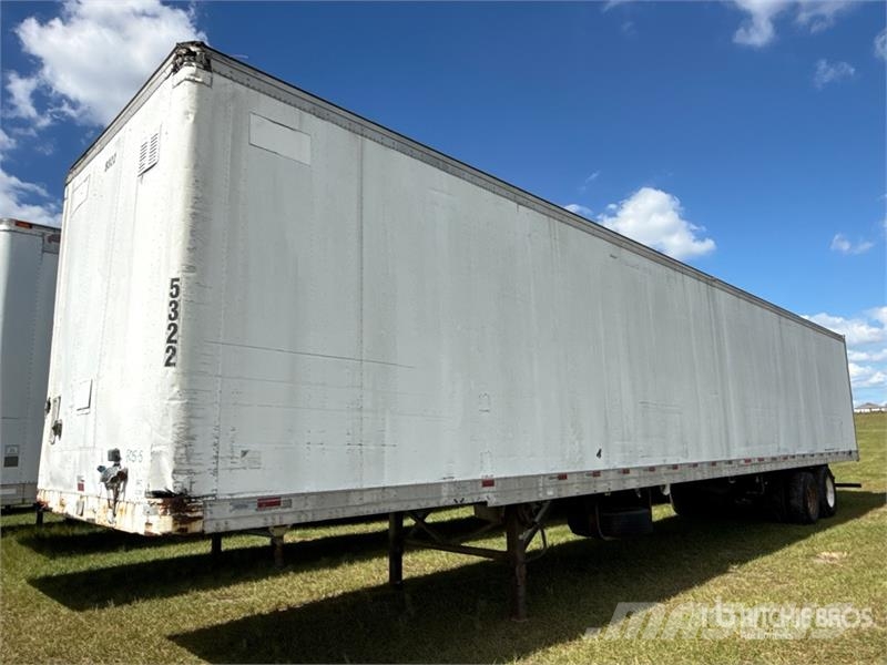 Fruehauf 53 ft x 102 in T/A Van Trailer ボックスボディートレーラー