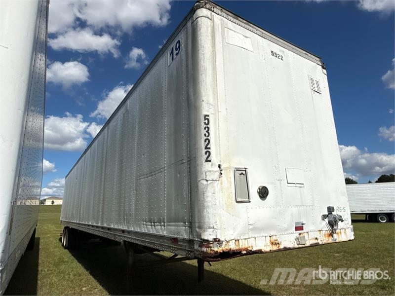 Fruehauf 53 ft x 102 in T/A Van Trailer ボックスボディートレーラー