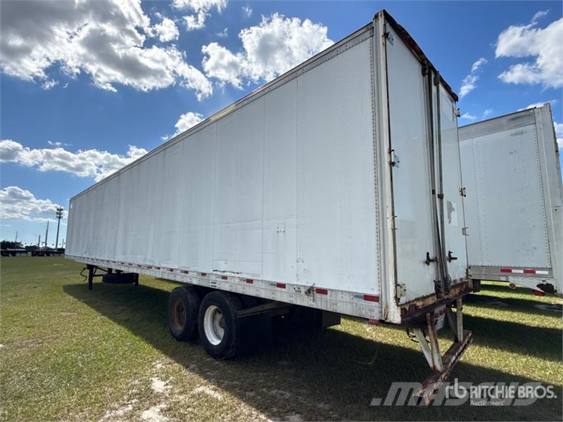 Fruehauf 53 ft x 102 in T/A Van Trailer ボックスボディートレーラー