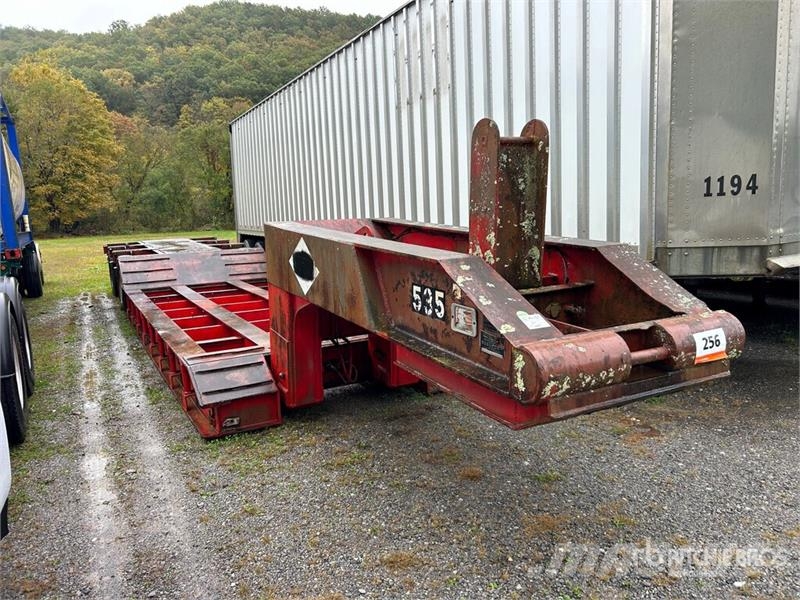 Fruehauf 75 ton Tri/A Removable Gooseneck Lowboy Trailer (I ローローダー