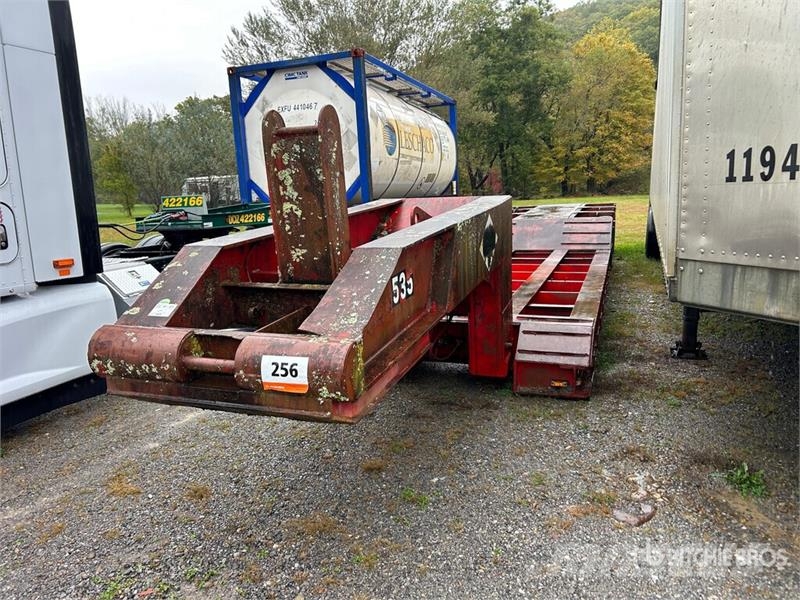 Fruehauf 75 ton Tri/A Removable Gooseneck Lowboy Trailer (I ローローダー