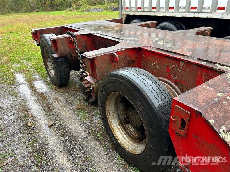 Fruehauf 75 ton Tri/A Removable Gooseneck Lowboy Trailer (I ローローダー