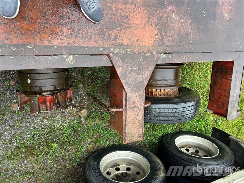 Fruehauf 75 ton Tri/A Removable Gooseneck Lowboy Trailer (I ローローダー
