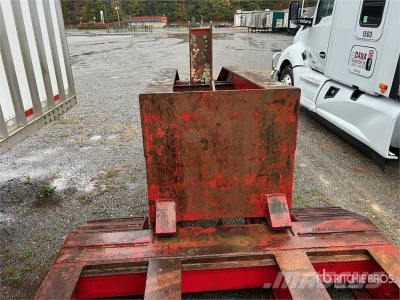 Fruehauf 75 ton Tri/A Removable Gooseneck Lowboy Trailer (I ローローダー