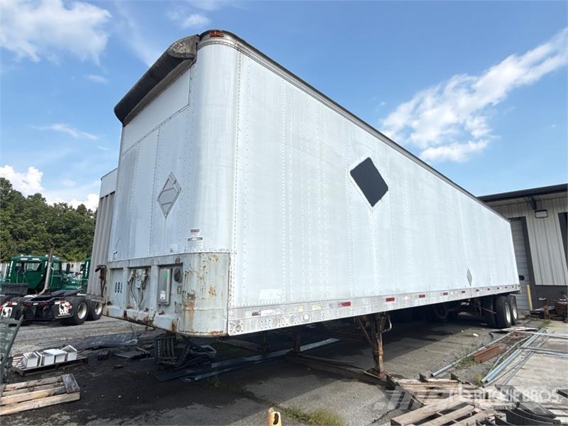Fruehauf FB9-F2-48 48 ft x 102 in T/A Van Trailer Anhänger-Kastenaufbau
