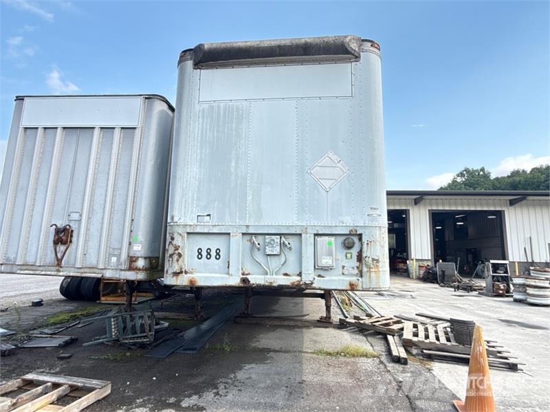 Fruehauf FB9-F2-48 48 ft x 102 in T/A Van Trailer Anhänger-Kastenaufbau