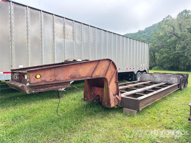 Fruehauf T/A Removable Gooseneck Lowboy Trailer Niski utovarivači