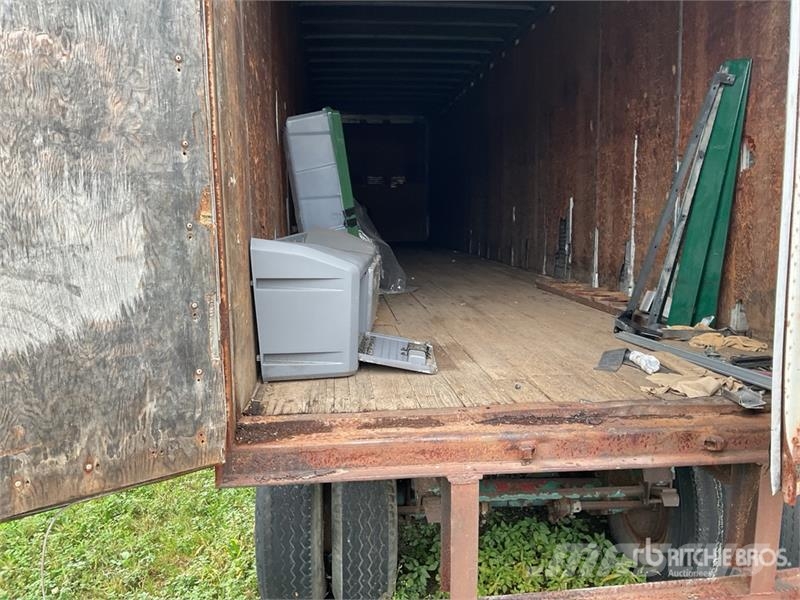 Fruehauf T/A Van Trailer (Inoperable) Van Body Trailers