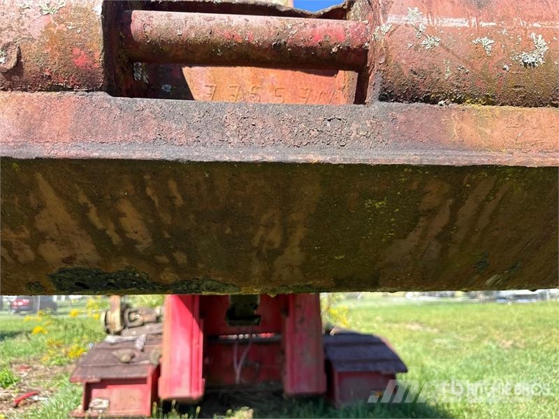 Fruehauf Tri/A Removable Gooseneck Lowboy Trailer (Inoperab Remorque surbaissée