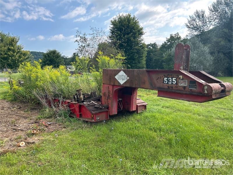 Fruehauf Tri/A Removable Gooseneck Lowboy Trailer (Inoperab Remorque surbaissée