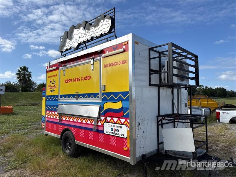 FUD 13 ft 5 in S/A Food Concession Trailer Muud haagised