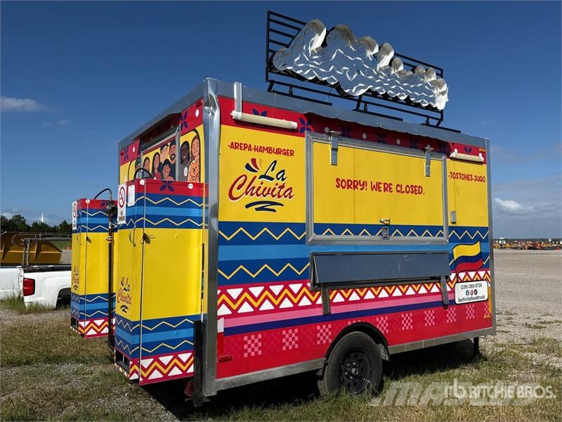 FUD 13 ft 5 in S/A Food Concession Trailer Muud haagised