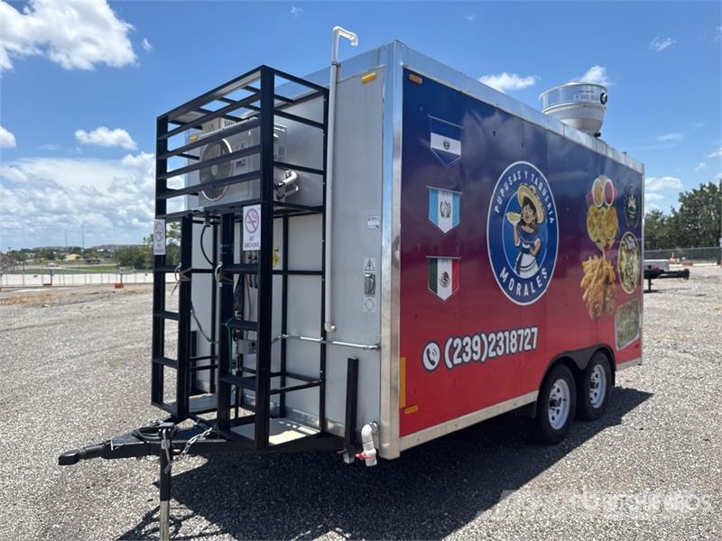 FUD 14 ft T/A Food Concession Trailer Прочие прицепы