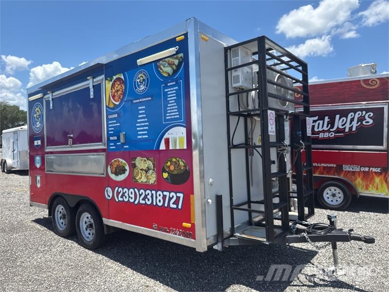 FUD 14 ft T/A Food Concession Trailer Прочие прицепы