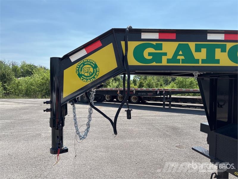 Gator 18920 lb 20 ft T/A Gooseneck Equipment Trailer Przyczepy do transportu samochodów