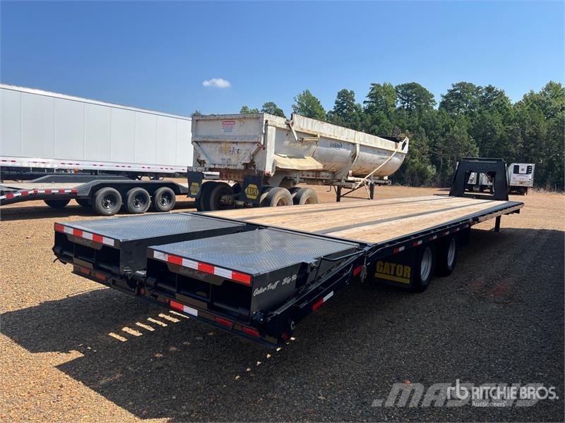 Gatormade INC 355 24900 lb 54 ft T/A Gooseneck Equ Ремаркета за превоз на автомобили