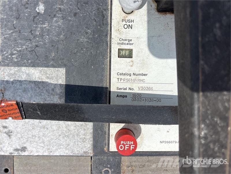 GE of (6) GE TPR5616NRHC 1600 Amp Breaker Other components