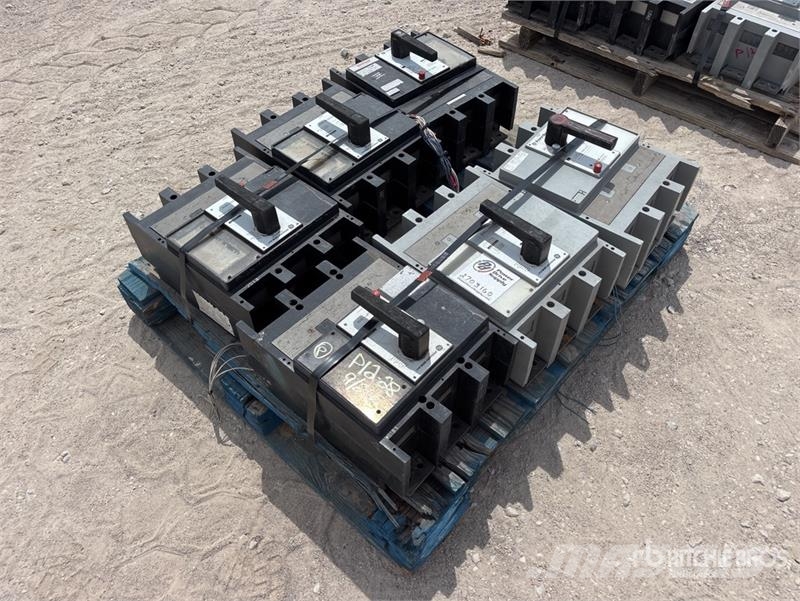 GE of (6) GE TPR5616NRHC 1600 Amp Breaker Other components