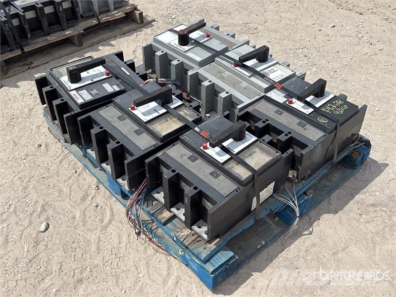 GE of (6) GE TPR5616NRHC 1600 Amp Breaker Other components