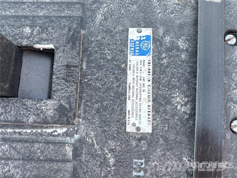 GE of (7) GE 1600 Amp Breakers Other components