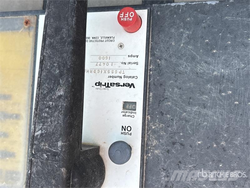 GE of (7) GE 1600 Amp Breakers Other components