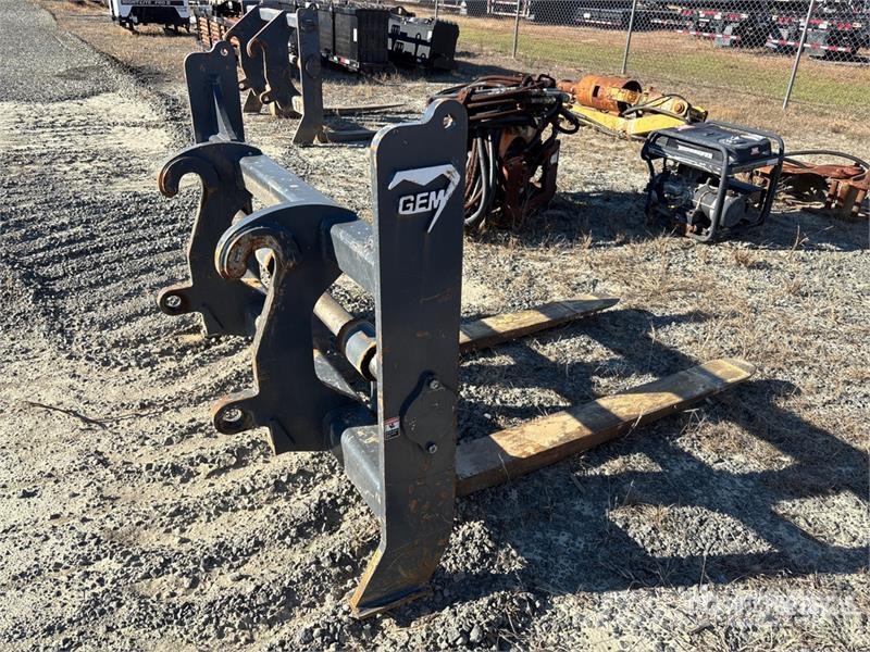  GEM FORK CF 416 60 in Q/C Wheel Loader Forks - Fit شوكات