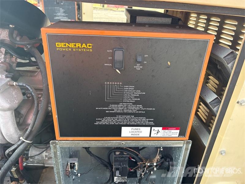 Generac 35 kW Skid-Mounted Generator Set Geradores a diesel