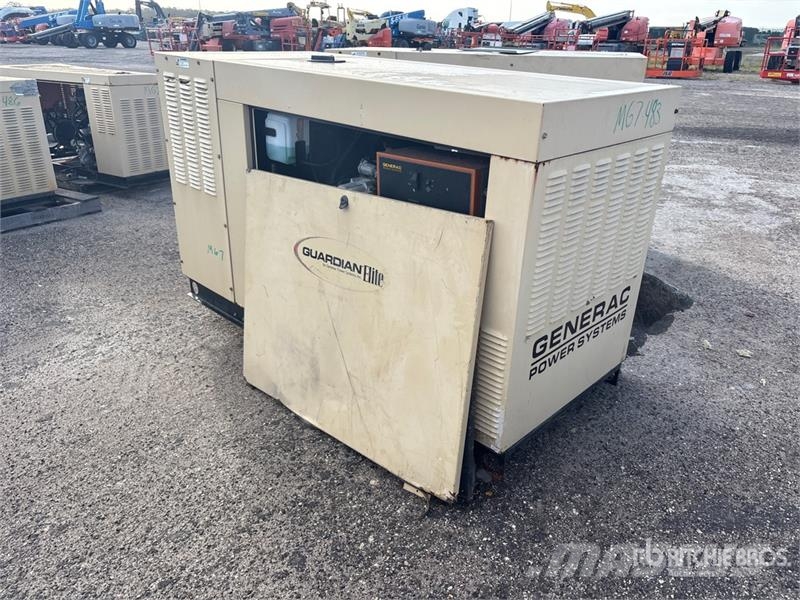 Generac 35 kW Skid-Mounted Generator Set Geradores a diesel