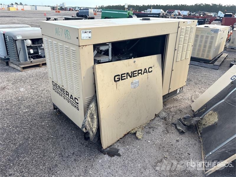 Generac 35 kW Skid-Mounted Generator Set Geradores a diesel