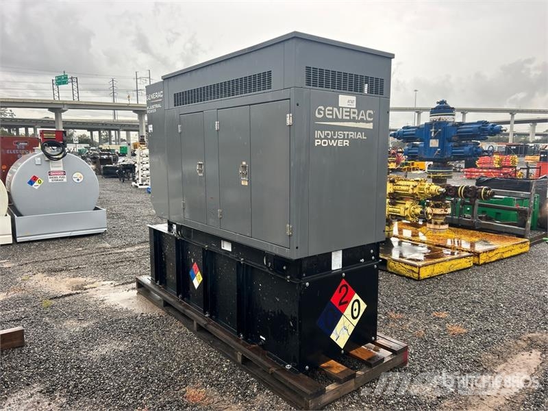 Generac 50 kW Skid-Mounted Generator Set (Inoperable) Dieselgeneratorer