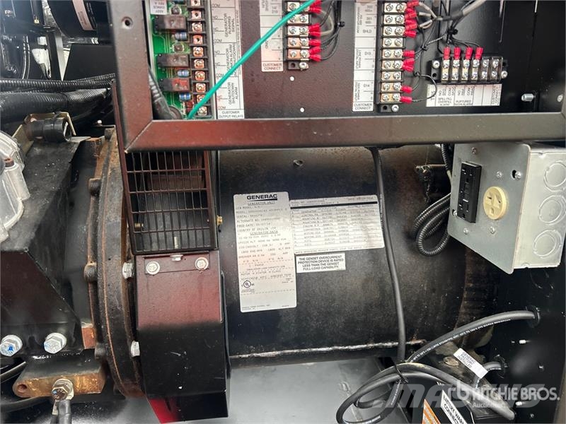 Generac 50 kW Skid-Mounted Generator Set (Inoperable) Dieselgeneratorer