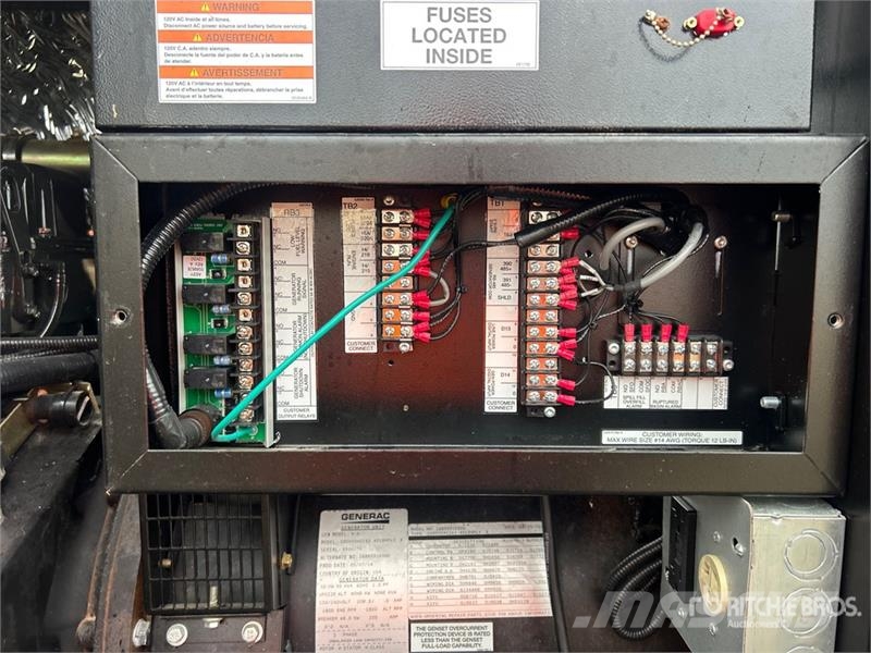 Generac 50 kW Skid-Mounted Generator Set (Inoperable) Dieselgeneratorer